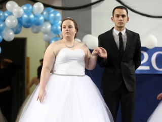 Bánkisok szalagavatója az egyetemen - fotó: Sándor Judit