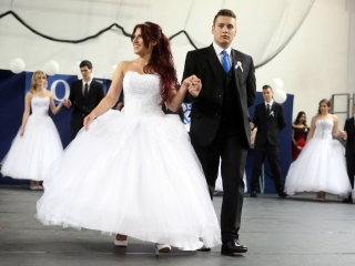 Bánkisok szalagavatója az egyetemen - fotó: Sándor Judit