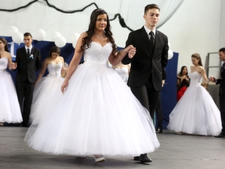 Bánkisok szalagavatója az egyetemen - fotó: Sándor Judit