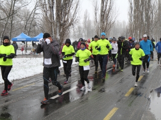 Futás a Duna-parton - fotó: Ónodi Zoltán