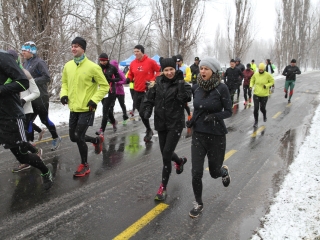 Futás a Duna-parton - fotó: Ónodi Zoltán