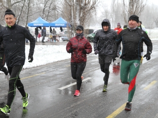 Futás a Duna-parton - fotó: Ónodi Zoltán