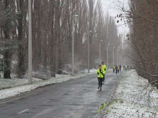 Futás a Duna-parton - fotó: Ónodi Zoltán