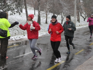 Futás a Duna-parton - fotó: Ónodi Zoltán