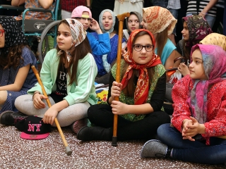 Farsang a Dózsa iskolában - fotó: Sándor Judit