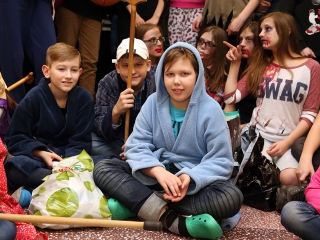 Farsang a Dózsa iskolában - fotó: Sándor Judit