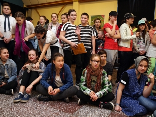 Farsang a Dózsa iskolában - fotó: Sándor Judit