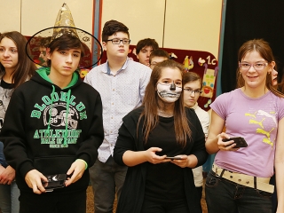 Farsang a Dózsa iskolában - fotó: Sándor Judit