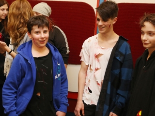 Farsang a Dózsa iskolában - fotó: Sándor Judit