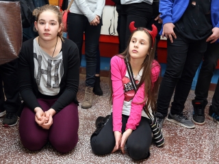 Farsang a Dózsa iskolában - fotó: Sándor Judit