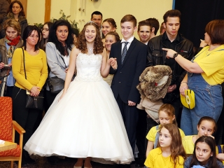 Farsang a Dózsa iskolában - fotó: Sándor Judit