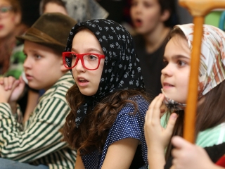 Farsang a Dózsa iskolában - fotó: Sándor Judit