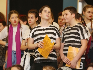 Farsang a Dózsa iskolában - fotó: Sándor Judit