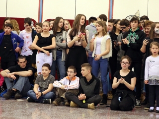 Farsang a Dózsa iskolában - fotó: Sándor Judit