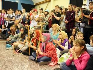 Farsang a Dózsa iskolában - fotó: Sándor Judit