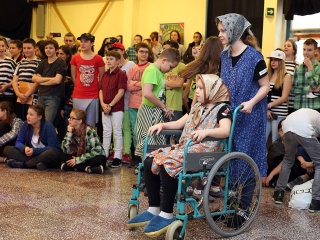 Farsang a Dózsa iskolában - fotó: Sándor Judit