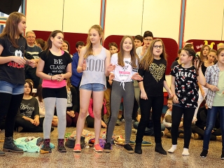 Farsang a Dózsa iskolában - fotó: Sándor Judit