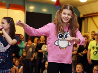 Farsang a Dózsa iskolában - fotó: Sándor Judit