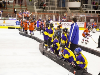 U10-es jégkorong gyerek világbajnokság - fotó: Ónodi Zoltán