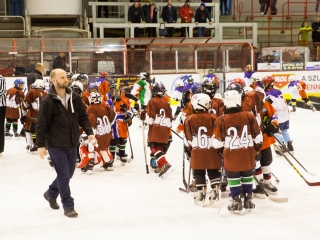 U10-es jégkorong gyerek világbajnokság - fotó: Ónodi Zoltán