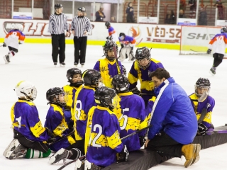 U10-es jégkorong gyerek világbajnokság - fotó: Ónodi Zoltán