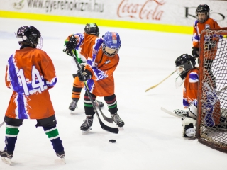 U10-es jégkorong gyerek világbajnokság - fotó: Ónodi Zoltán