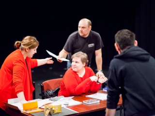 A Sajtkirály olvasópróbáján jártunk - fotó: Ónodi Zoltán