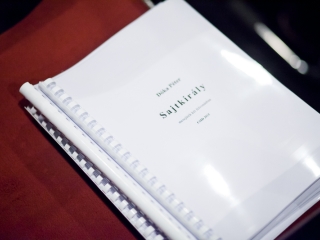 A Sajtkirály olvasópróbáján jártunk - fotó: Ónodi Zoltán