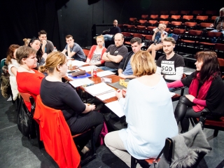 A Sajtkirály olvasópróbáján jártunk - fotó: Ónodi Zoltán