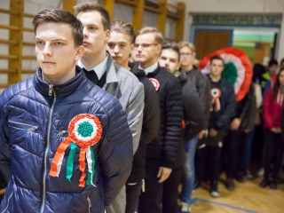 Ünnepi fáklyás felvonulás - fotó: Ónodi Zoltán