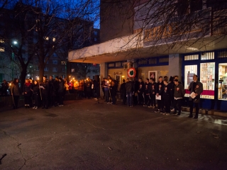 Ünnepi fáklyás felvonulás - fotó: Ónodi Zoltán