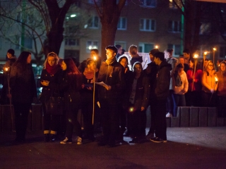 Ünnepi fáklyás felvonulás - fotó: Ónodi Zoltán