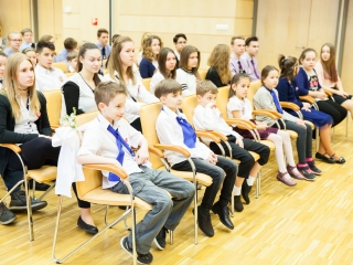 Jó tanulók, jó sportolók köszöntése - fotó: Ónodi Zoltán