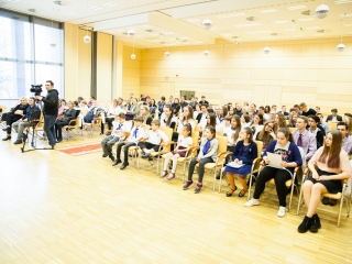 Jó tanulók, jó sportolók köszöntése - fotó: Ónodi Zoltán