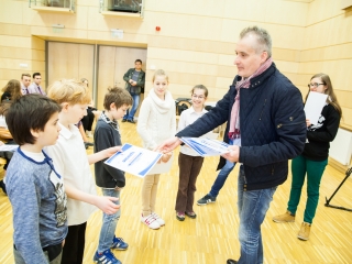 Jó tanulók, jó sportolók köszöntése - fotó: Ónodi Zoltán