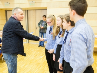 Jó tanulók, jó sportolók köszöntése - fotó: Ónodi Zoltán