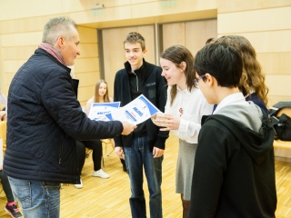 Jó tanulók, jó sportolók köszöntése - fotó: Ónodi Zoltán