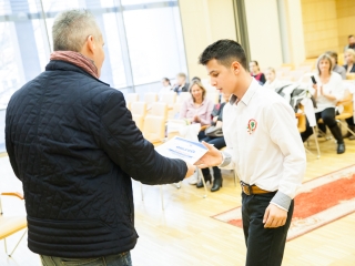 Jó tanulók, jó sportolók köszöntése - fotó: Ónodi Zoltán