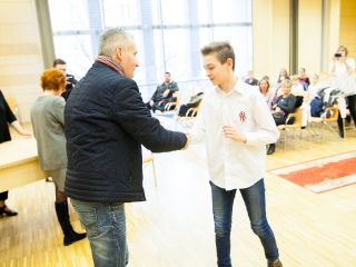 Jó tanulók, jó sportolók köszöntése - fotó: Ónodi Zoltán