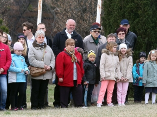 Március 15. - Ünnepség és koszorúzás a '48-as emlékműnél - fotó: Sándor Judit