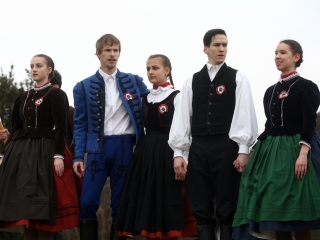 Március 15. - Ünnepség és koszorúzás a '48-as emlékműnél - fotó: Sándor Judit