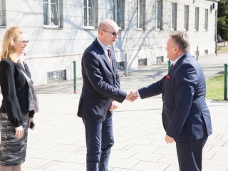 Aleksandar Dragicevic látogatása Dunaújvárosban - fotó: Ónodi Zoltán