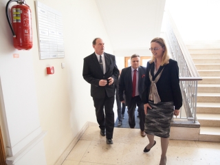 Aleksandar Dragicevic látogatása Dunaújvárosban - fotó: Ónodi Zoltán