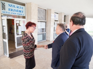 Aleksandar Dragicevic látogatása Dunaújvárosban - fotó: Ónodi Zoltán