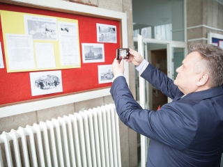 Aleksandar Dragicevic látogatása Dunaújvárosban - fotó: Ónodi Zoltán