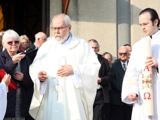 Nagyszombati szentmise - fotó: Sándor Judit