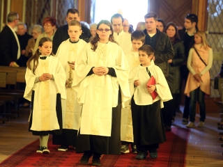 Nagyszombati szentmise - fotó: Sándor Judit