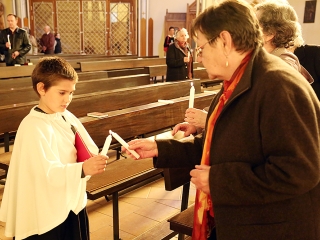 Nagyszombati szentmise - fotó: Sándor Judit