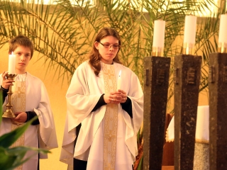 Nagyszombati szentmise - fotó: Sándor Judit