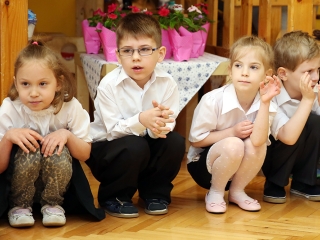 Anyák napja az Aranyalma oviban - fotó: Sándor Judit